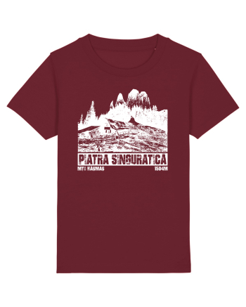 Călător în România - Piatra singuratică Burgundy