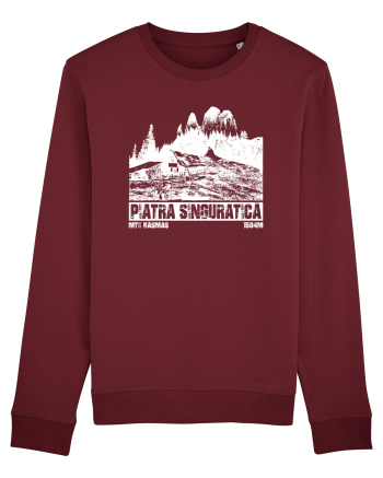 Călător în România - Piatra singuratică Burgundy