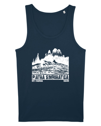 Călător în România - Piatra singuratică Navy