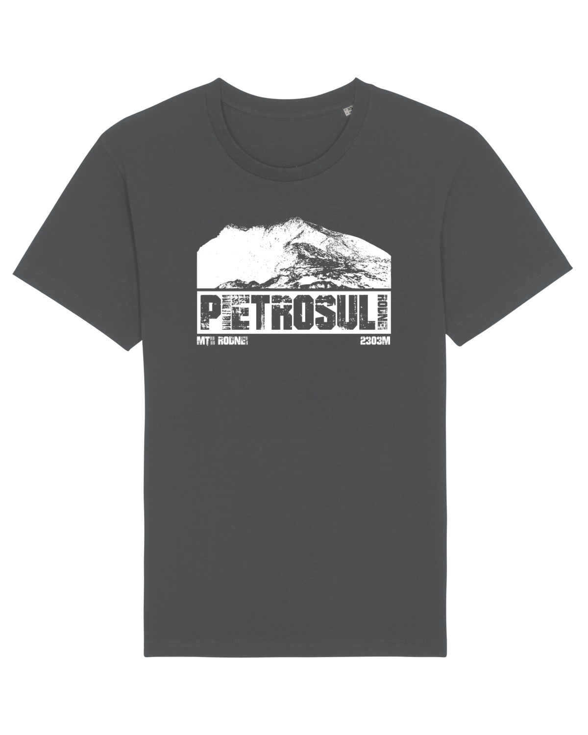 Tricou mânecă scurtă Unisex Rocker Anthracite
