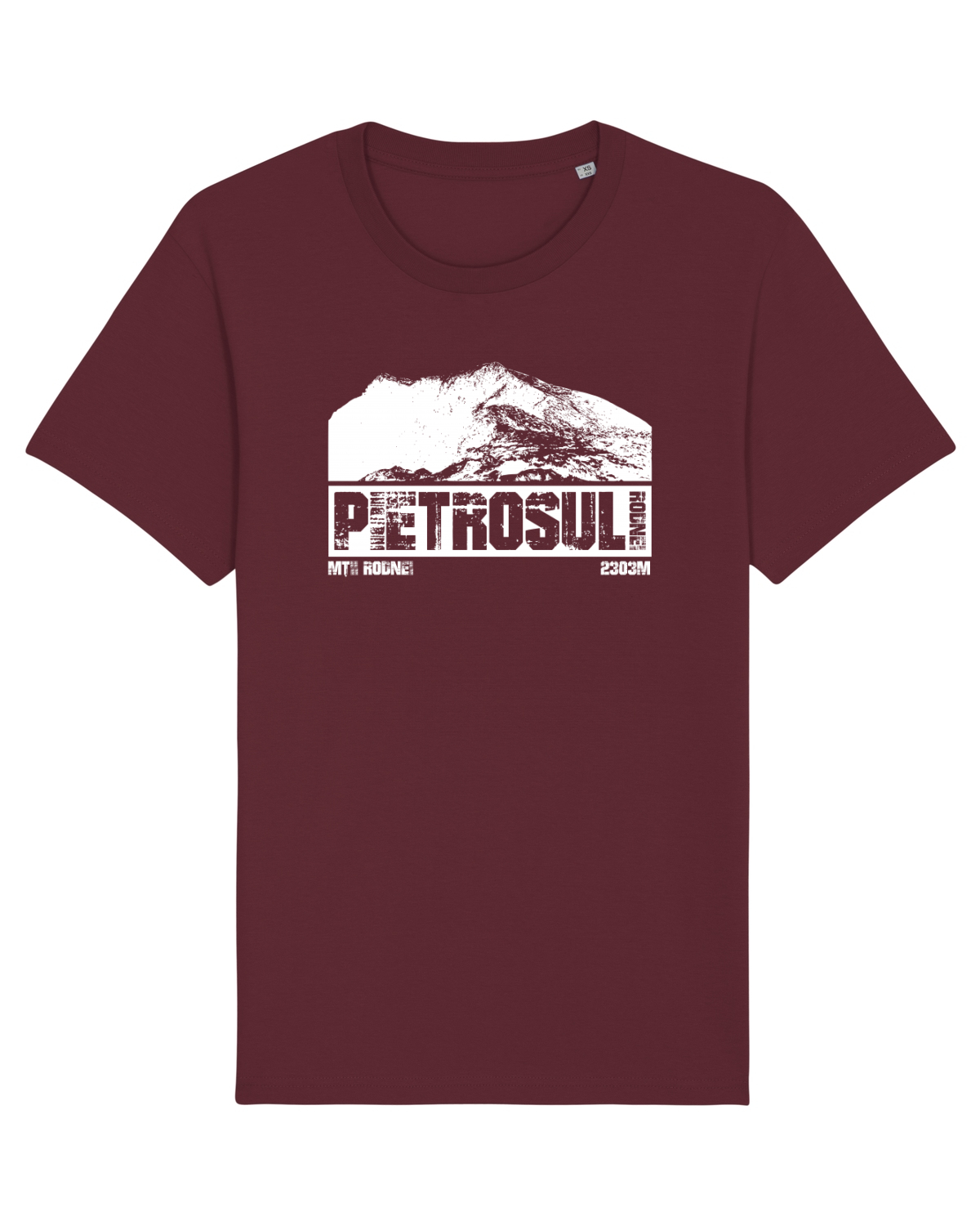 Tricou mânecă scurtă Unisex Rocker Burgundy