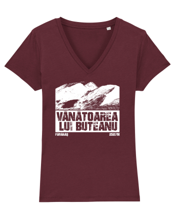 Călător în România - Vf Vânătoarea lui Buteanu Burgundy