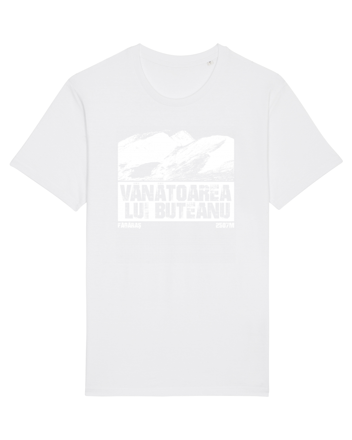 Tricou mânecă scurtă Unisex Rocker White