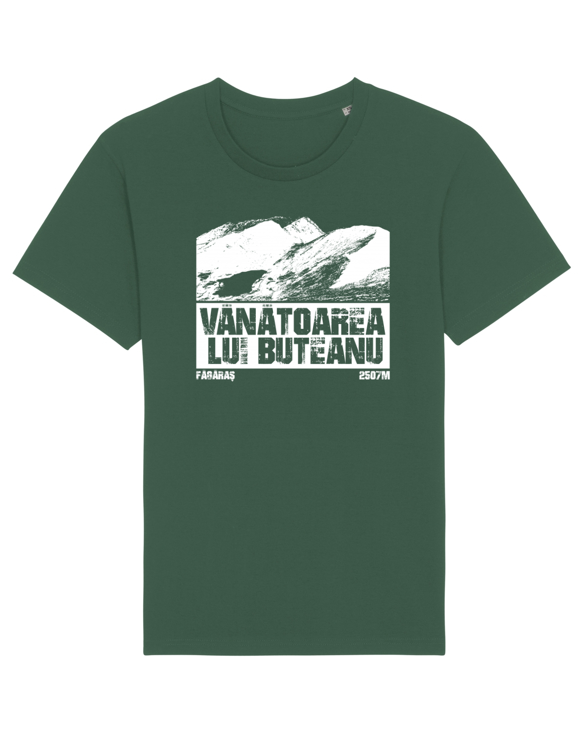 Tricou mânecă scurtă Unisex Rocker Bottle Green