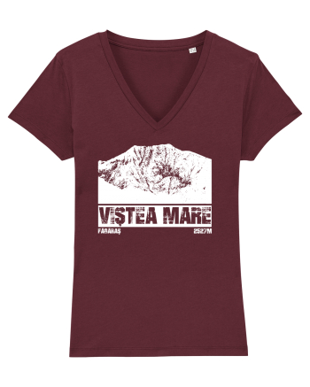 Călător în România - Vf Viștea Mare Burgundy