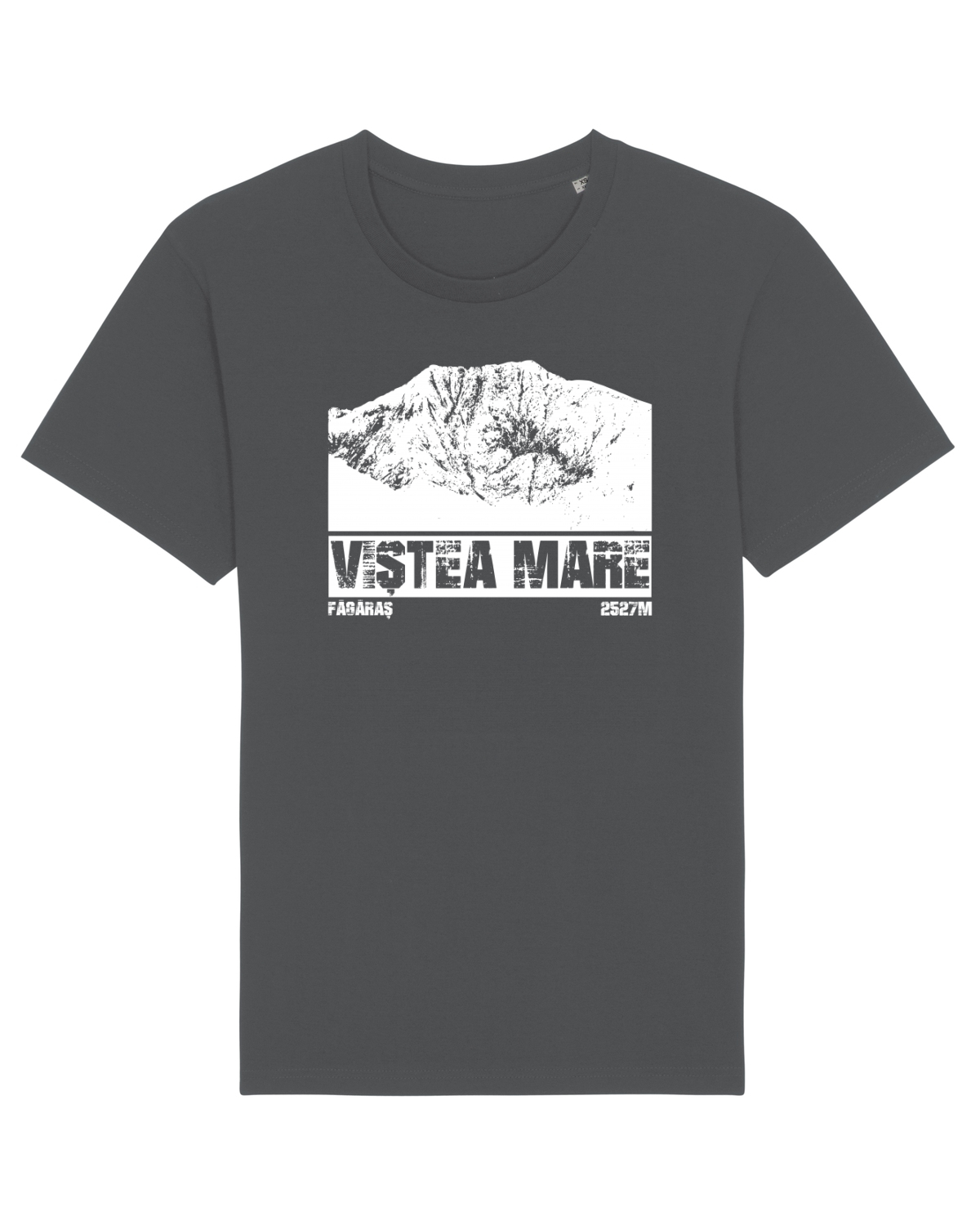 Tricou mânecă scurtă Unisex Rocker Anthracite