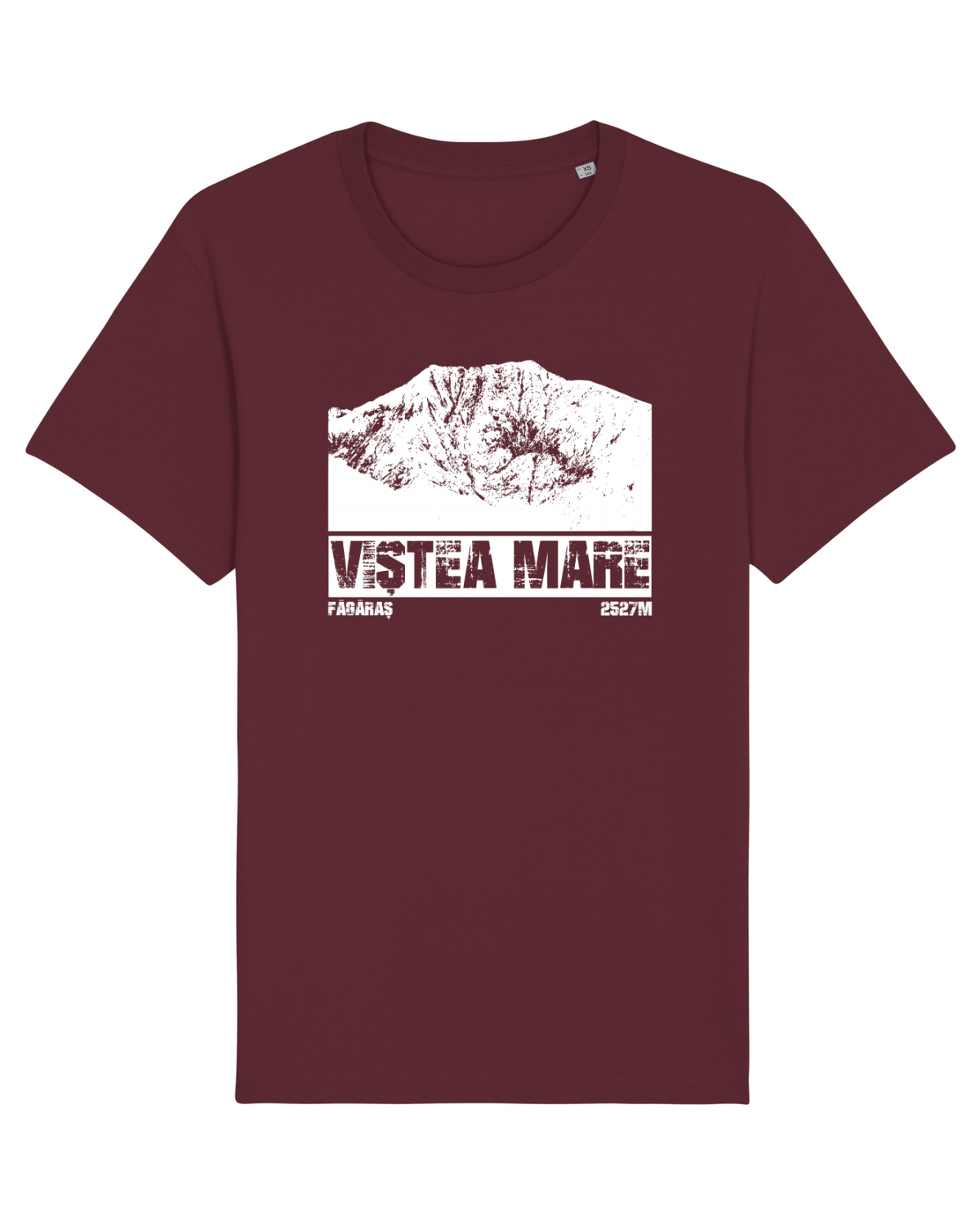 Tricou mânecă scurtă Unisex Rocker Burgundy