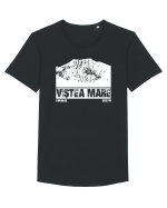Călător în România - Vf Viștea Mare Tricou mânecă scurtă guler larg Bărbat Skater