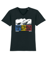 pentru montaniarzi - Romania - Vanatoarea lui Buteanu Tricou mânecă scurtă guler V Bărbat Presenter