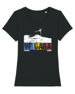pentru montaniarzi - Romania - Vf Dara Tricou mânecă scurtă guler larg fitted Damă Expresser