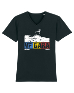 pentru montaniarzi - Romania - Vf Dara Tricou mânecă scurtă guler V Bărbat Presenter