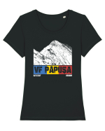 pentru montaniarzi - Romania - Vf Papusa Tricou mânecă scurtă guler larg fitted Damă Expresser