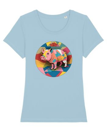 picasso piglet Sky Blue