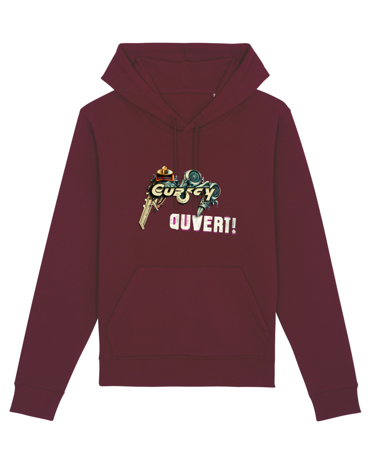 Hanorac Unisex Drummer Burgundy