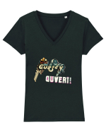 Curry’s quarters Tricou mânecă scurtă guler V Damă Evoker