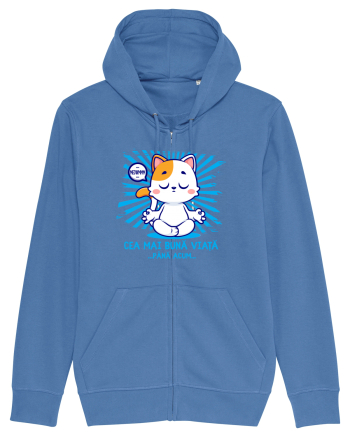 CEA MAI BUNA VIATA ... pana acum (MEOWMMM - pisica yoga) Bright Blue