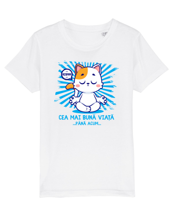 CEA MAI BUNA VIATA ... pana acum (MEOWMMM - pisica yoga) White