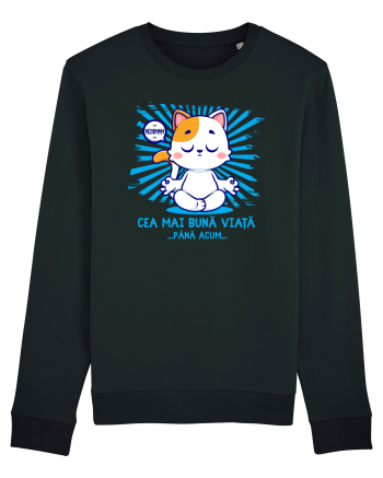 CEA MAI BUNA VIATA ... pana acum (MEOWMMM - pisica yoga) Black