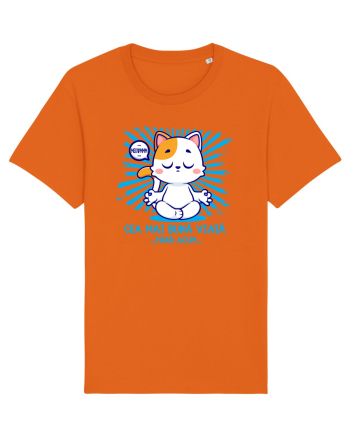 CEA MAI BUNA VIATA ... pana acum (MEOWMMM - pisica yoga) Bright Orange