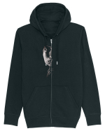 HUSH SHH! Taci (tacerea poate fi de aur...) Hanorac cu fermoar Unisex Connector