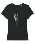 HUSH SHH! Taci (tacerea poate fi de aur...) Tricou mânecă scurtă guler larg fitted Damă Expresser