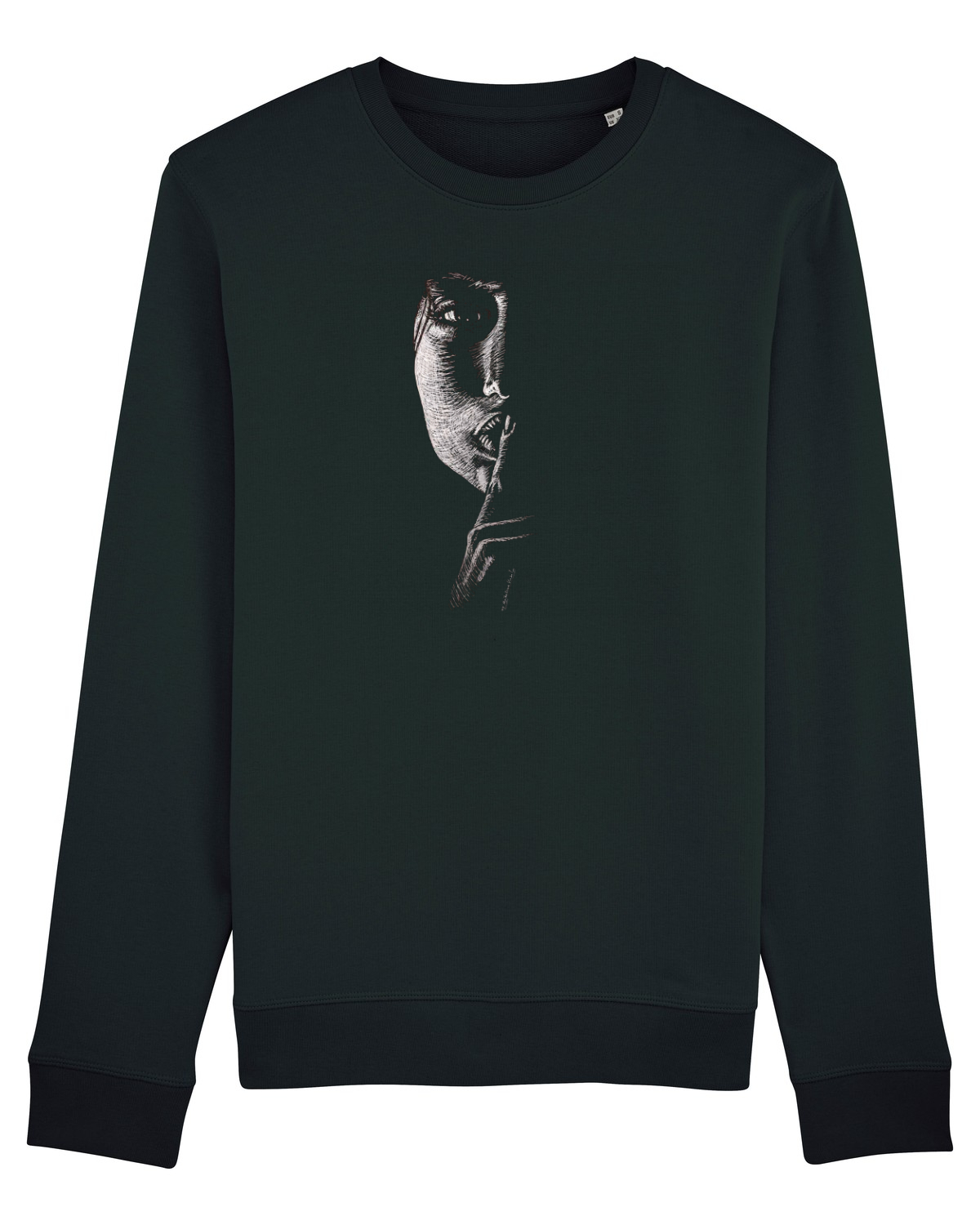 Bluză mânecă lungă Unisex Rise Black