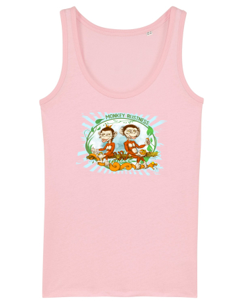 MONKEY BUSINESS :P (maimutareala, treaba de maimute) Cotton Pink