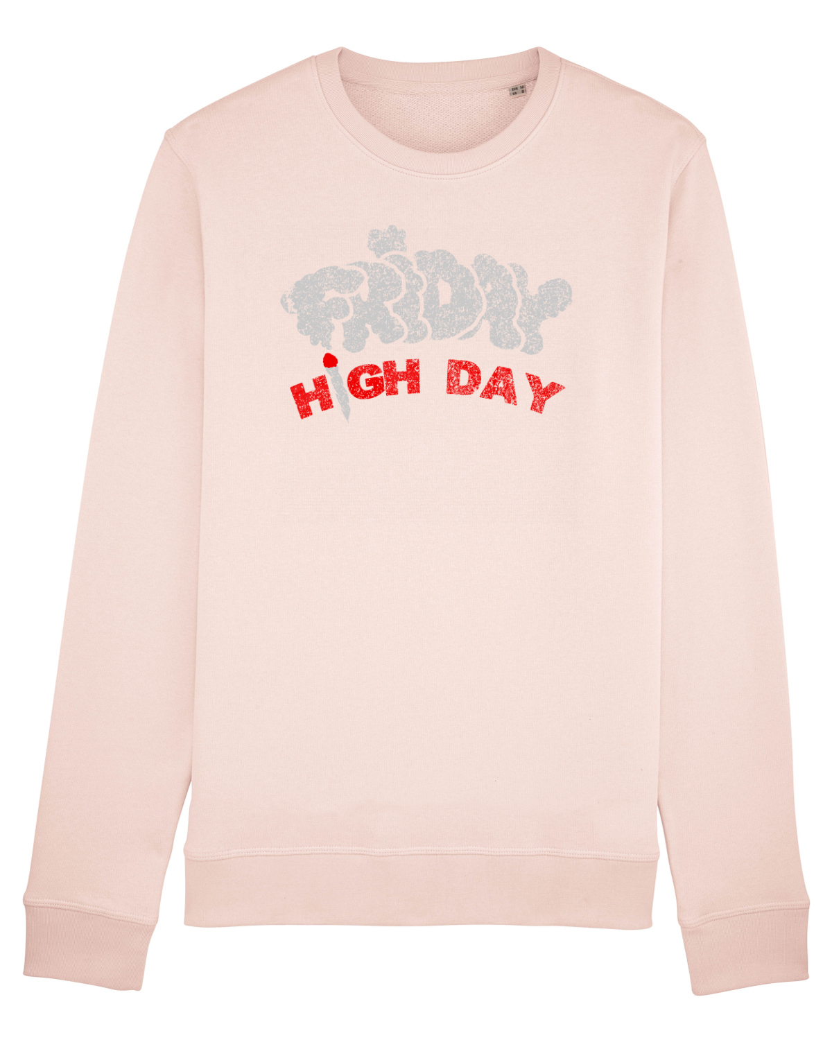Bluză mânecă lungă Unisex Rise Candy Pink