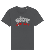 FRIDAY - HIGH DAY ;) (vinerea- zi de fumat) Tricou mânecă scurtă Unisex Rocker
