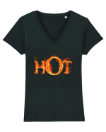 HOT ;) Cat de HOT te consideri? :D Tricou mânecă scurtă guler V Damă Evoker
