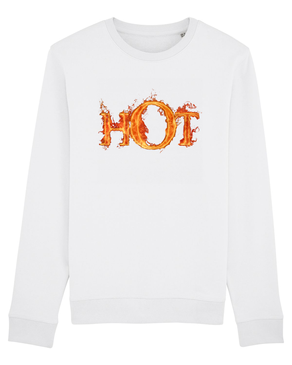 Bluză mânecă lungă Unisex Rise White
