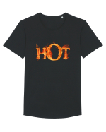 HOT ;) Cat de HOT te consideri? :D Tricou mânecă scurtă guler larg Bărbat Skater
