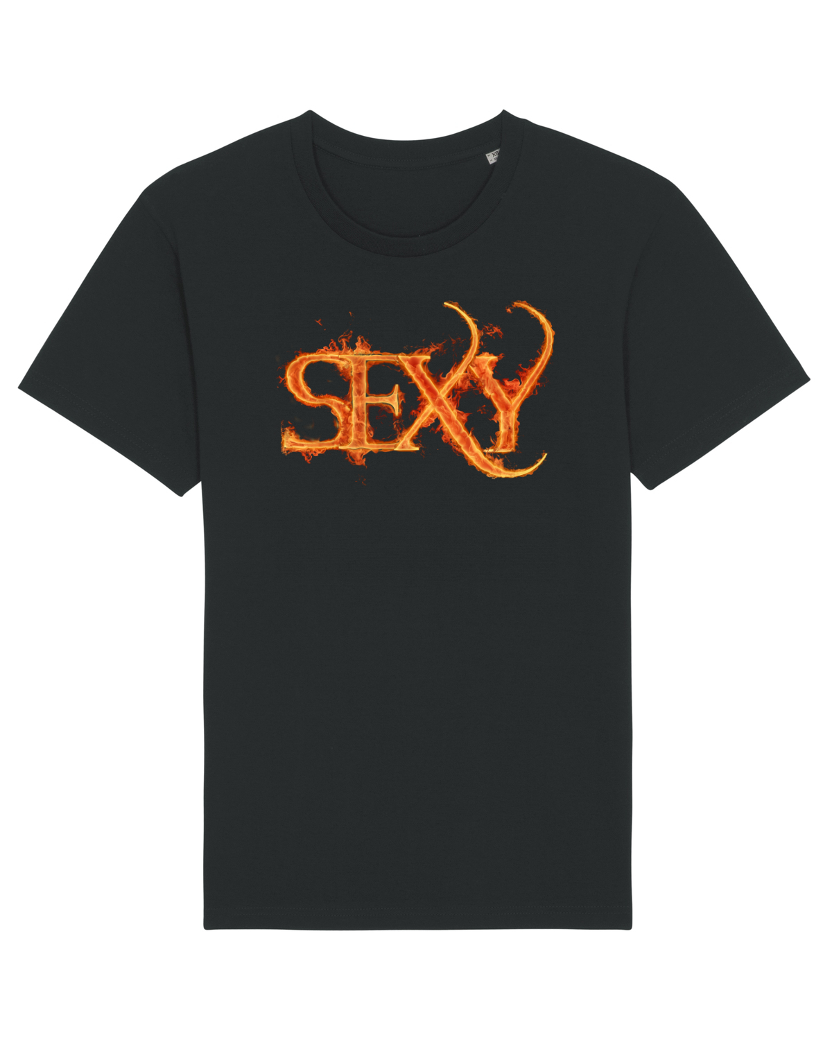 Tricou mânecă scurtă Unisex Rocker Black