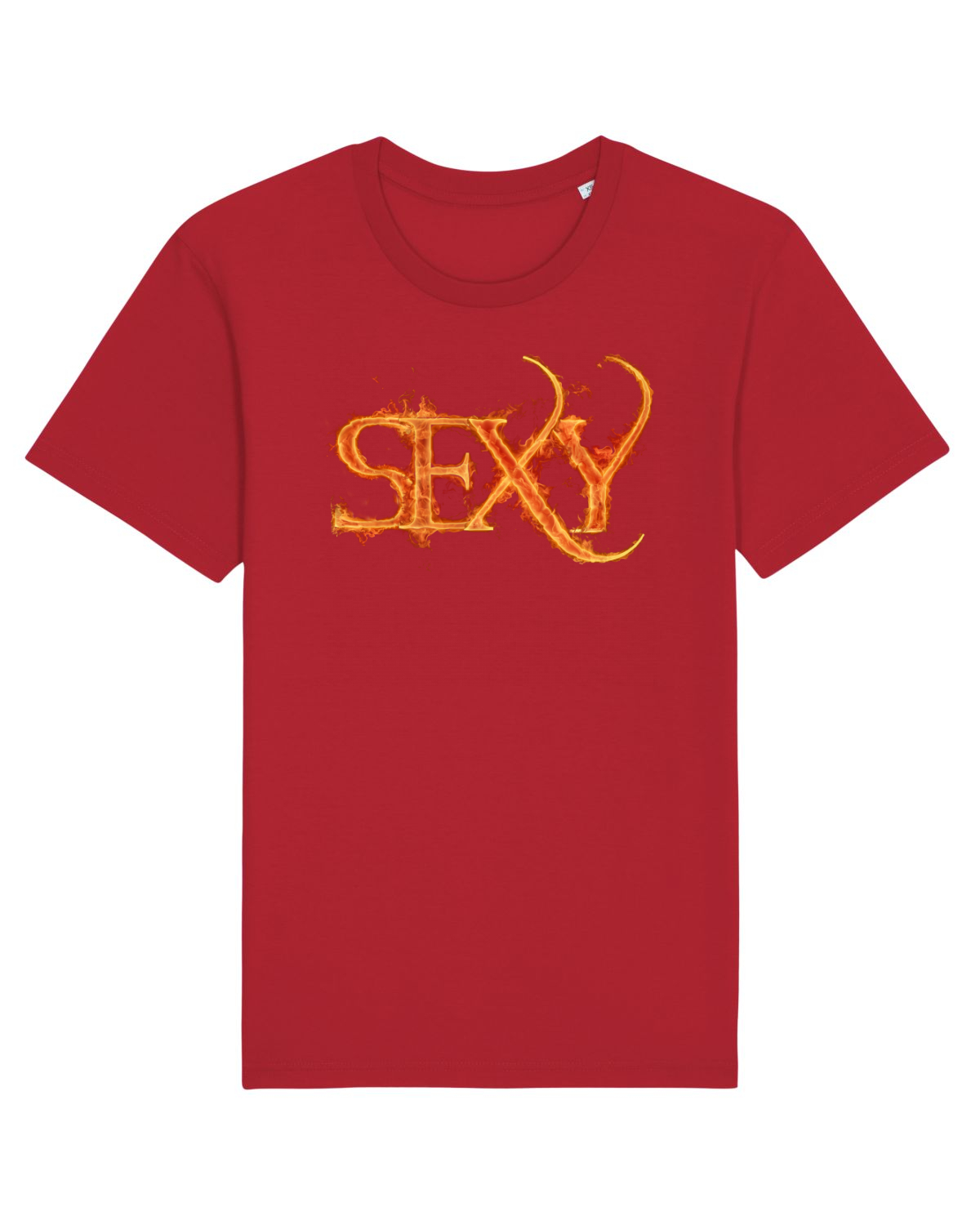 Tricou mânecă scurtă Unisex Rocker Red