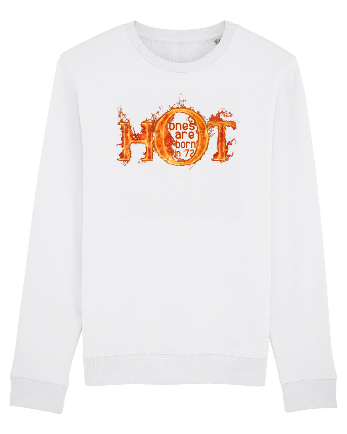 Bluză mânecă lungă Unisex Rise White