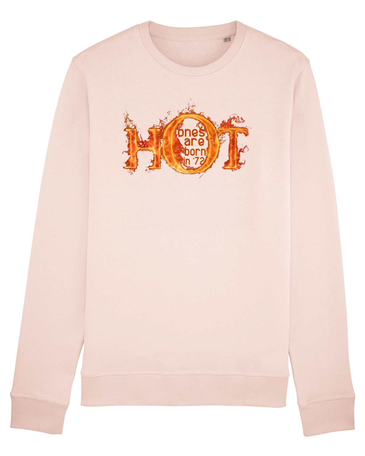 Bluză mânecă lungă Unisex Rise Candy Pink
