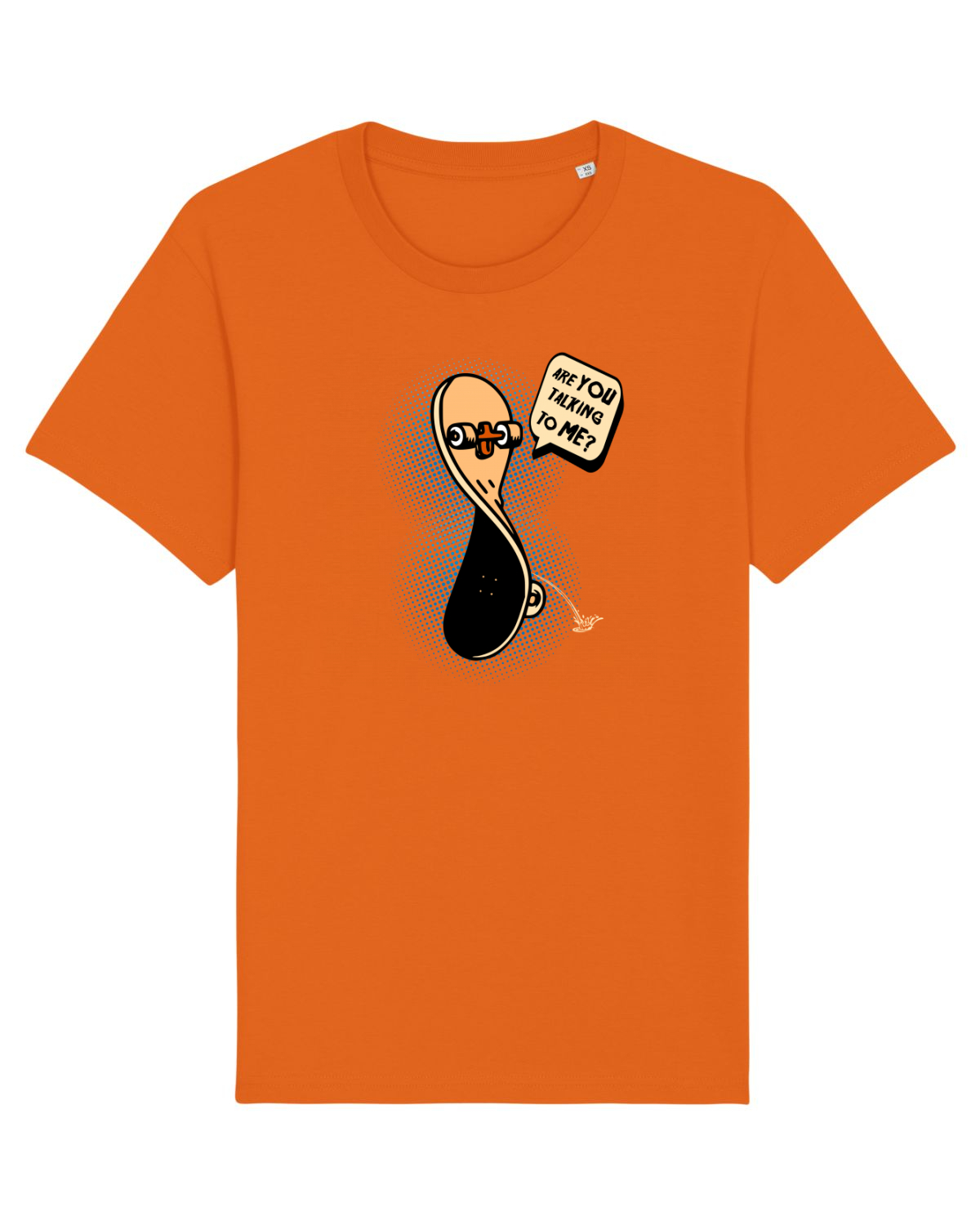 Tricou mânecă scurtă Unisex Rocker Bright Orange