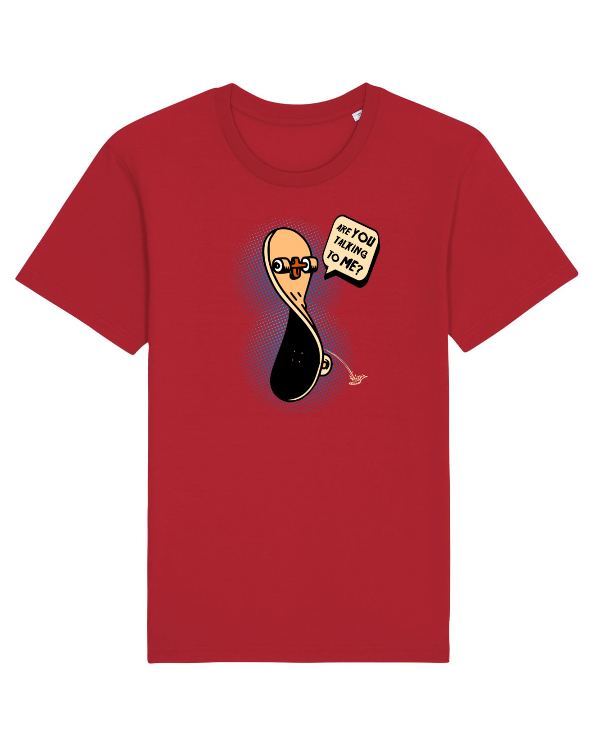 Tricou mânecă scurtă Unisex Rocker Red