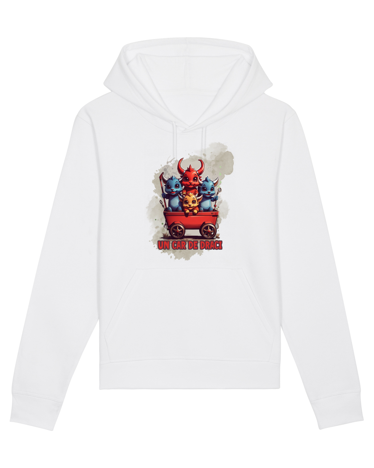 Hanorac Unisex Drummer White