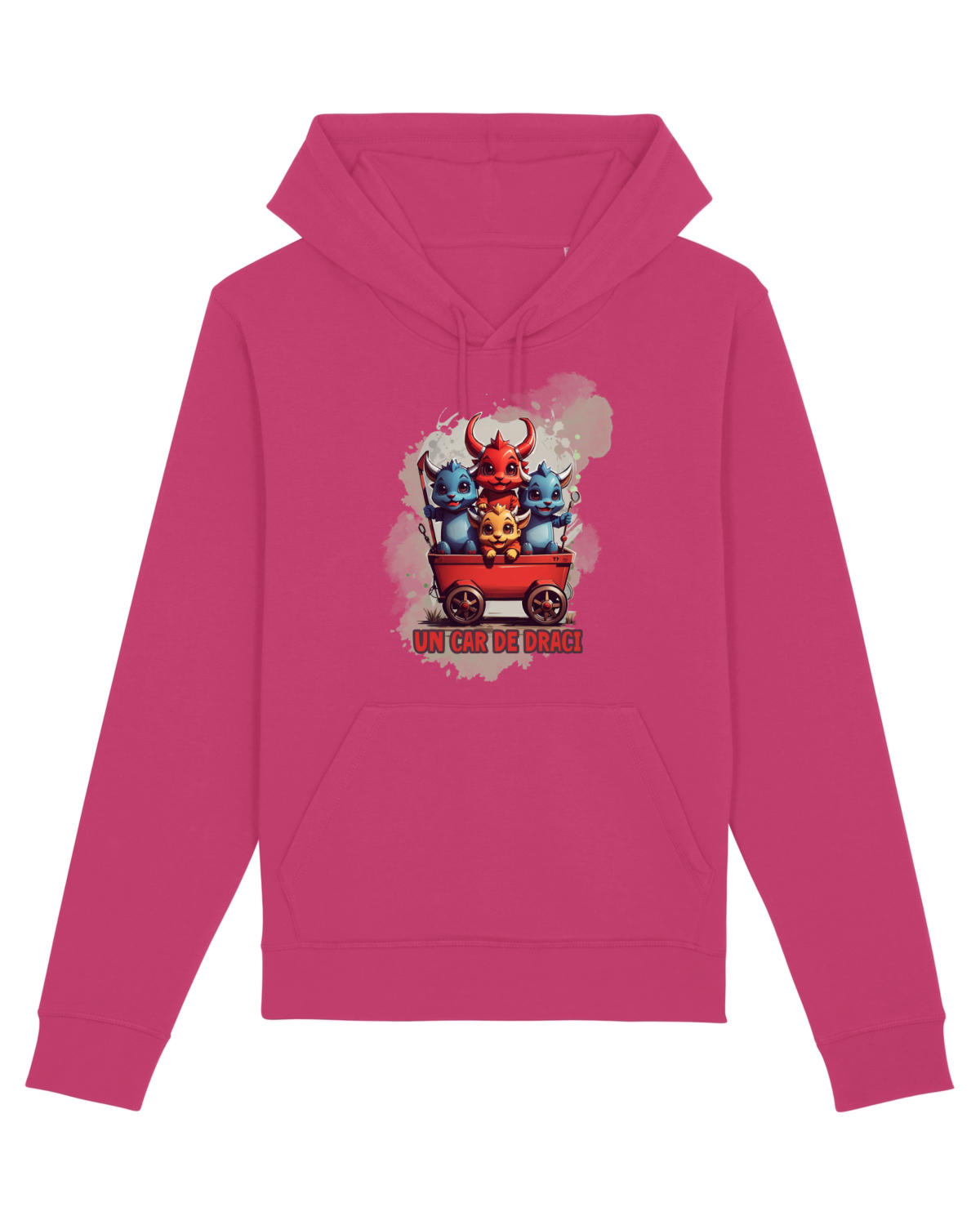 Hanorac Unisex Drummer Raspberry