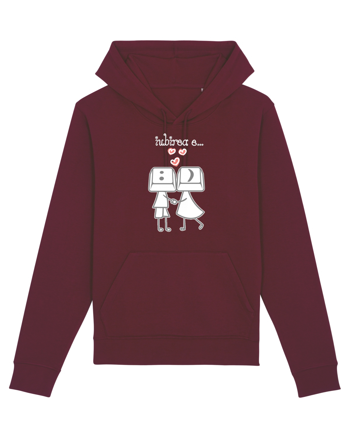 Hanorac Unisex Drummer Burgundy