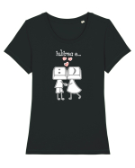 Iubirea  e... :)  1 Tricou mânecă scurtă guler larg fitted Damă Expresser