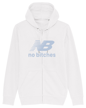 NB No Bitches Funny Logo White