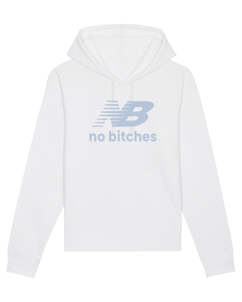 NB No Bitches Funny Logo White