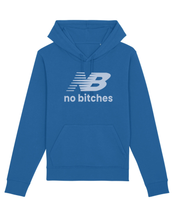 NB No Bitches Funny Logo Royal Blue