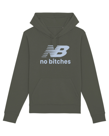 NB No Bitches Funny Logo Khaki