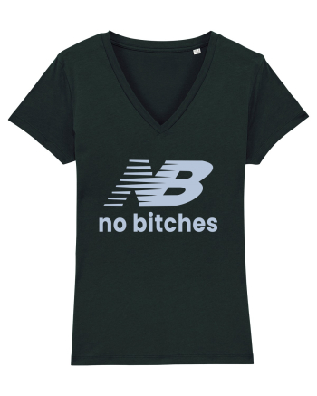 NB No Bitches Funny Logo Black