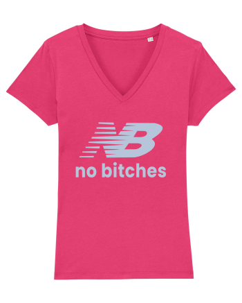 NB No Bitches Funny Logo Raspberry