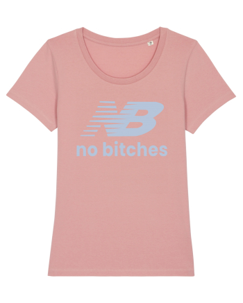 NB No Bitches Funny Logo Canyon Pink