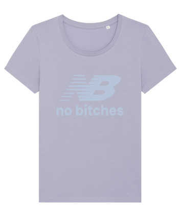 NB No Bitches Funny Logo Lavender